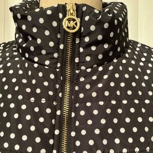 Michael KORS MK POLKA DOT VEST size 2x